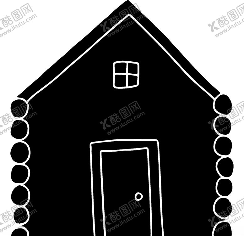 编号：85193407060637486235【酷图网】源文件下载-手绘房子
