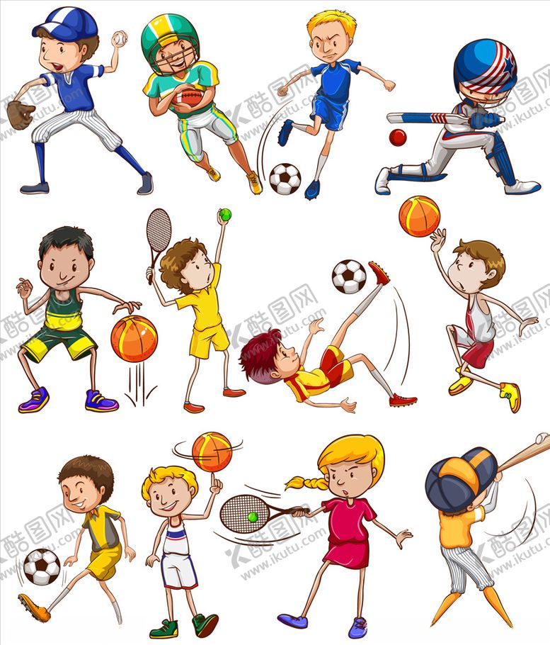 编号：80692809161504452437【酷图网】源文件下载-体育运动员