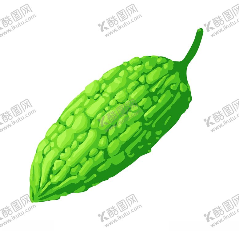 编号：76443809200317534303【酷图网】源文件下载-苦瓜手绘