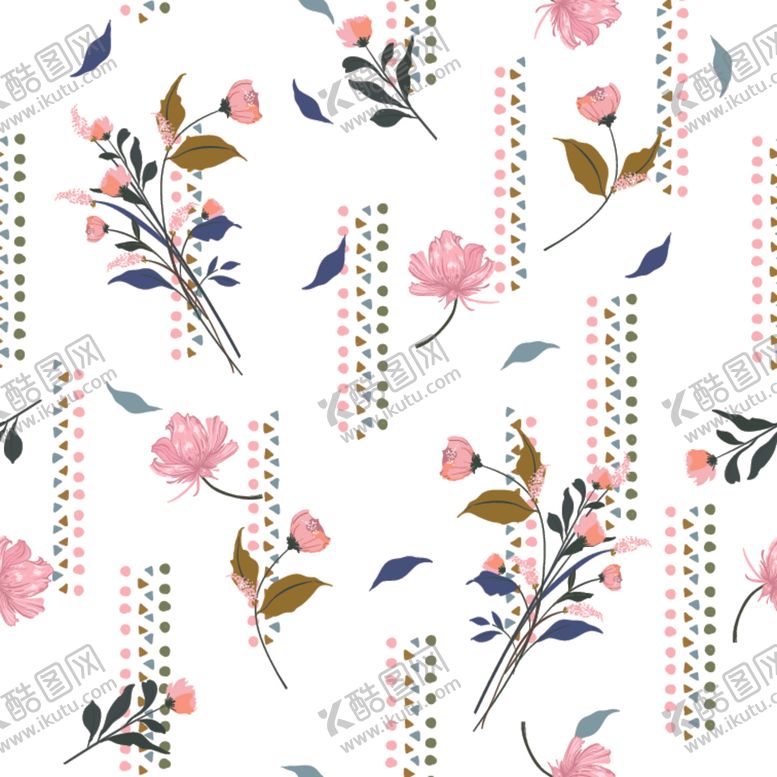 编号：87099409281529492229【酷图网】源文件下载-花卉树叶底纹