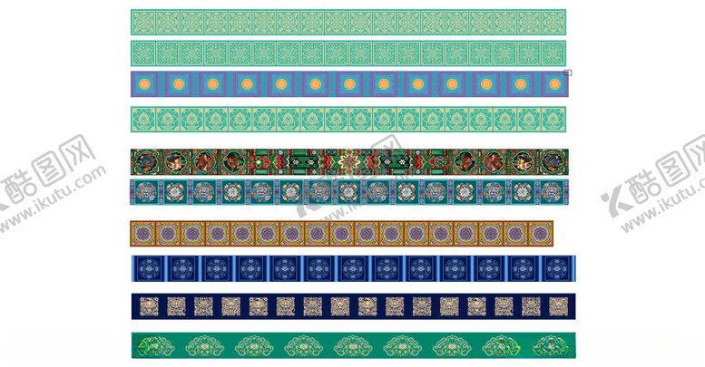 编号：46131710310314274825【酷图网】源文件下载-多彩条纹图案设计素材