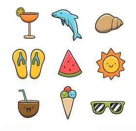 夏日元素