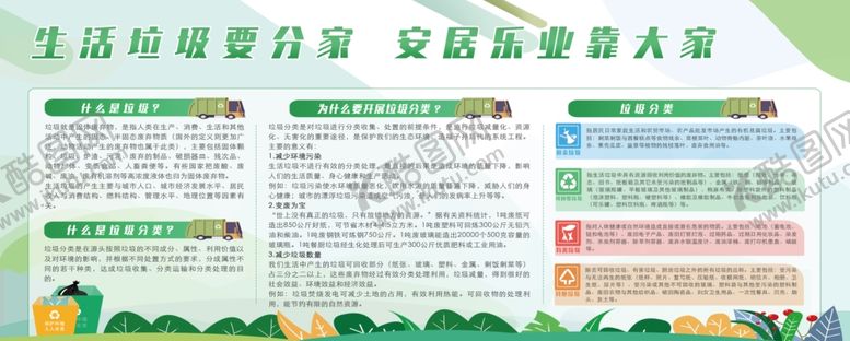 编号：18419205101902412736【酷图网】源文件下载-垃圾分类