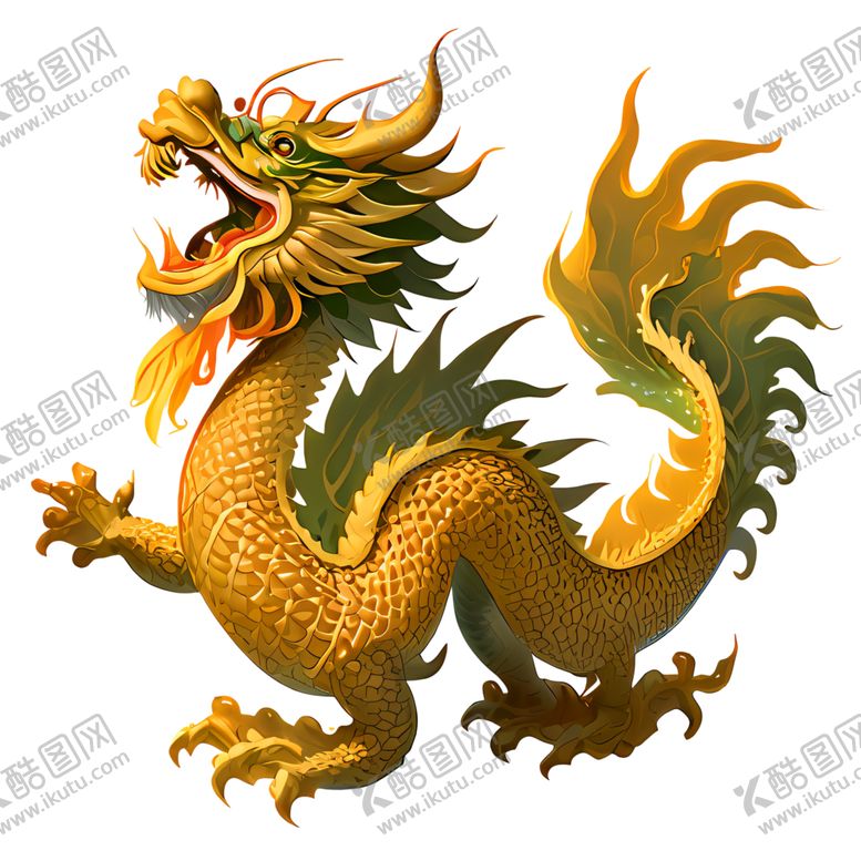 编号：92903802191439312486【酷图网】源文件下载-黄金龙