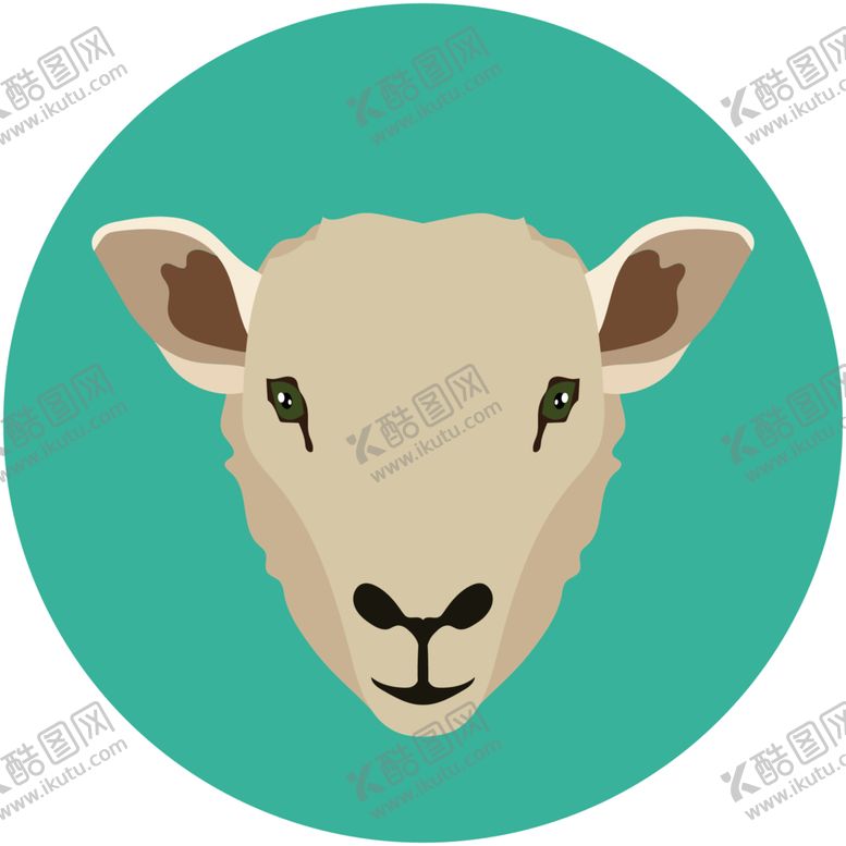 编号：81827610090852427985【酷图网】源文件下载-生态动物图标标志图形装饰素材