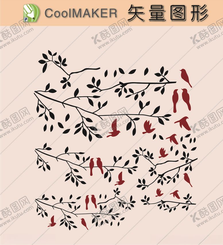 编号：15261109090126333703【酷图网】源文件下载-线稿剪影壁纸简洁手绘