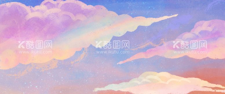 编号：70429509212214143254【酷图网】源文件下载- 创意手绘天空图片