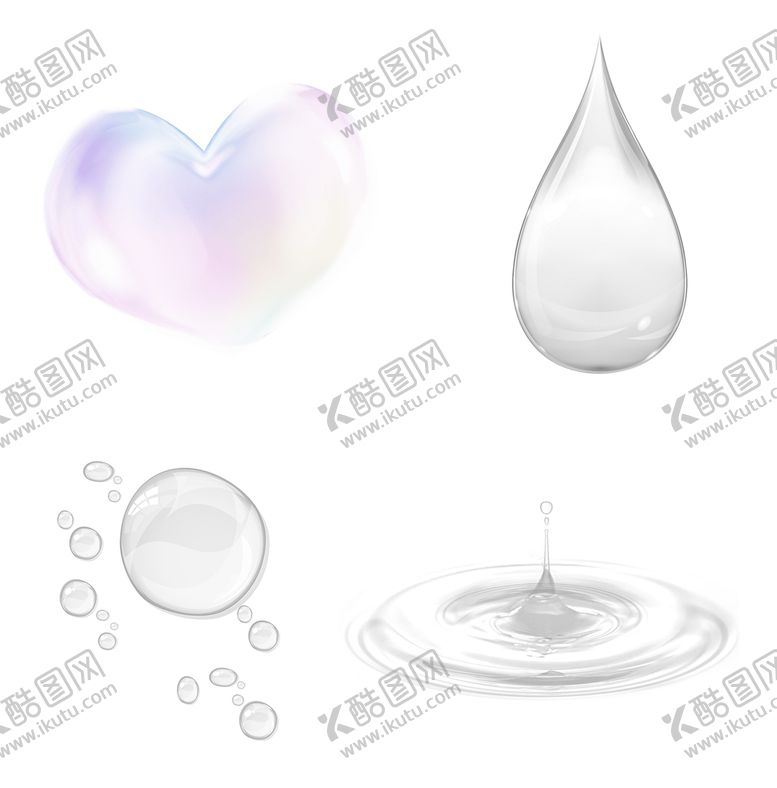 编号：92710309281016500732【酷图网】源文件下载-透明水滴水珠