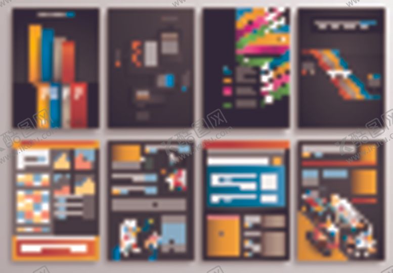 编号：55414804220109334379【酷图网】源文件下载-多样界面设计模板展示