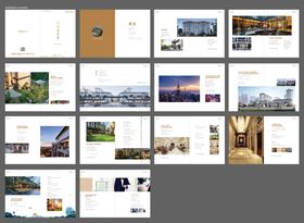 地产楼书企业画册 