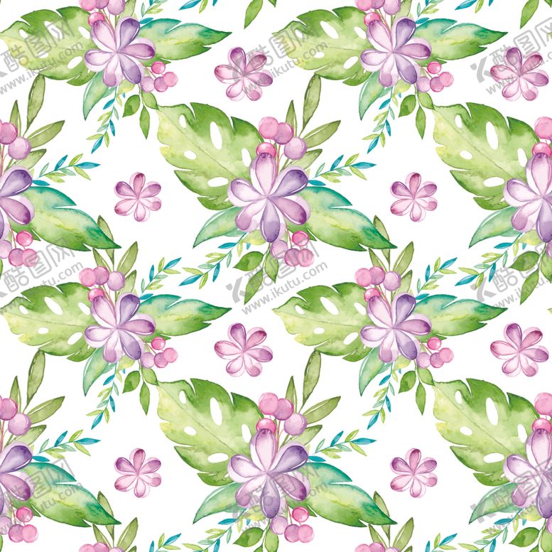 编号：81633709241045591187【酷图网】源文件下载-无缝花朵