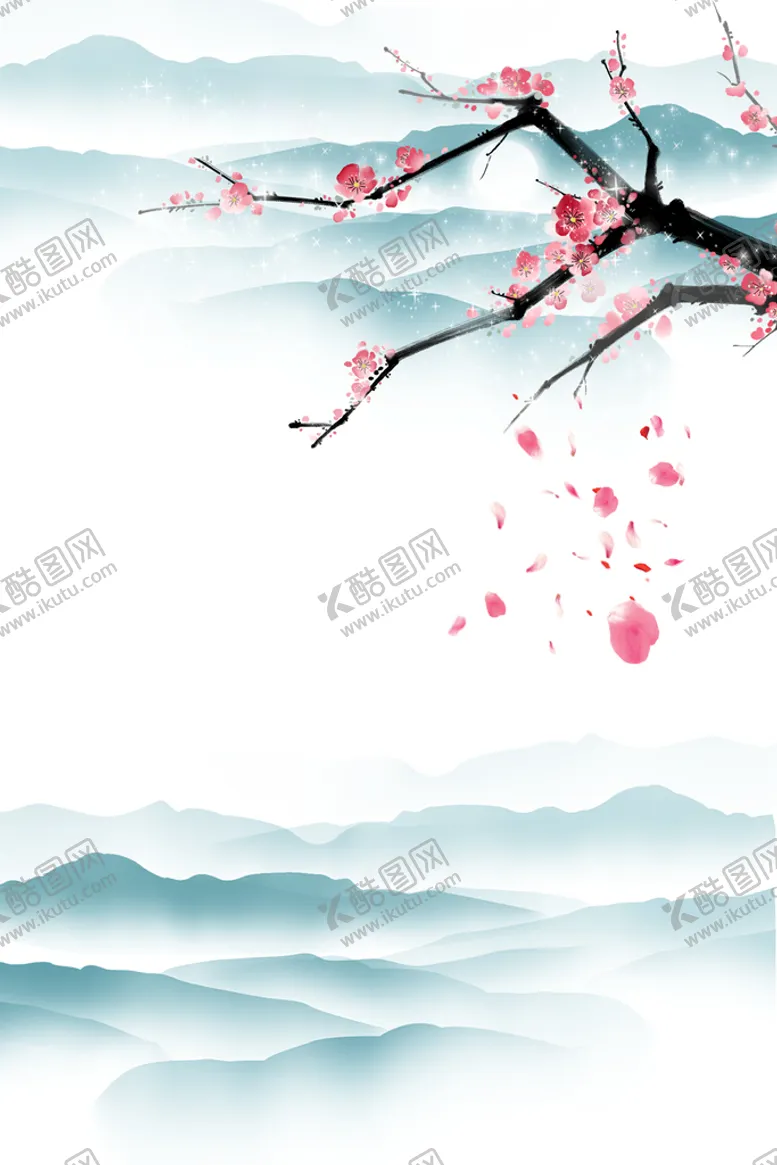 编号：49601809140037348376【酷图网】源文件下载-水墨画背景
