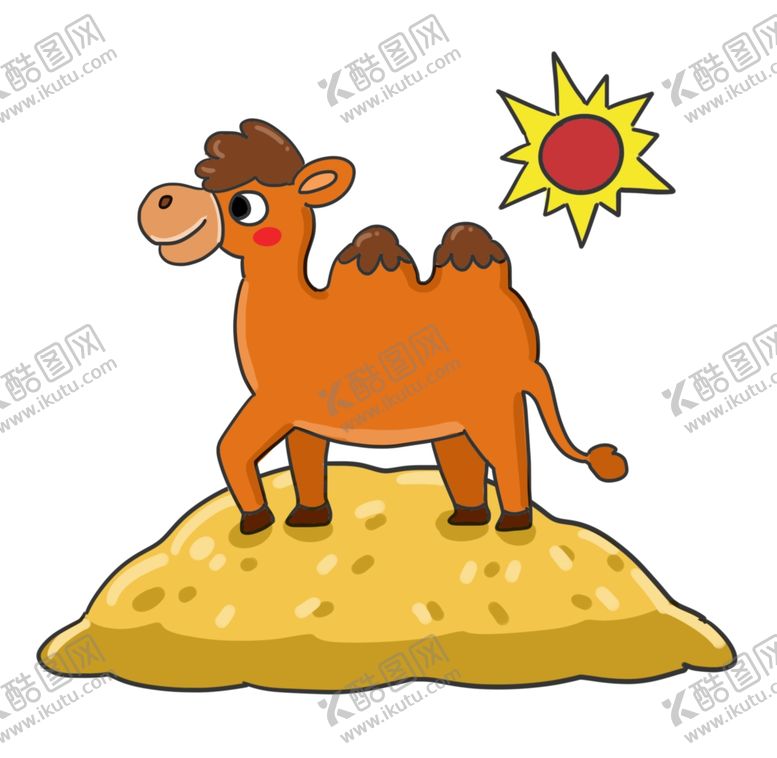 编号：55548605052101179178【酷图网】源文件下载-沙漠骆驼