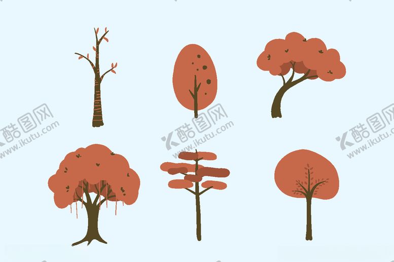 编号：66049809291456096200【酷图网】源文件下载-卡通树
