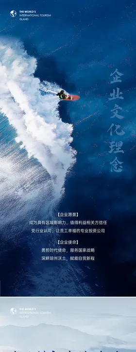 企业文化励志系列海报