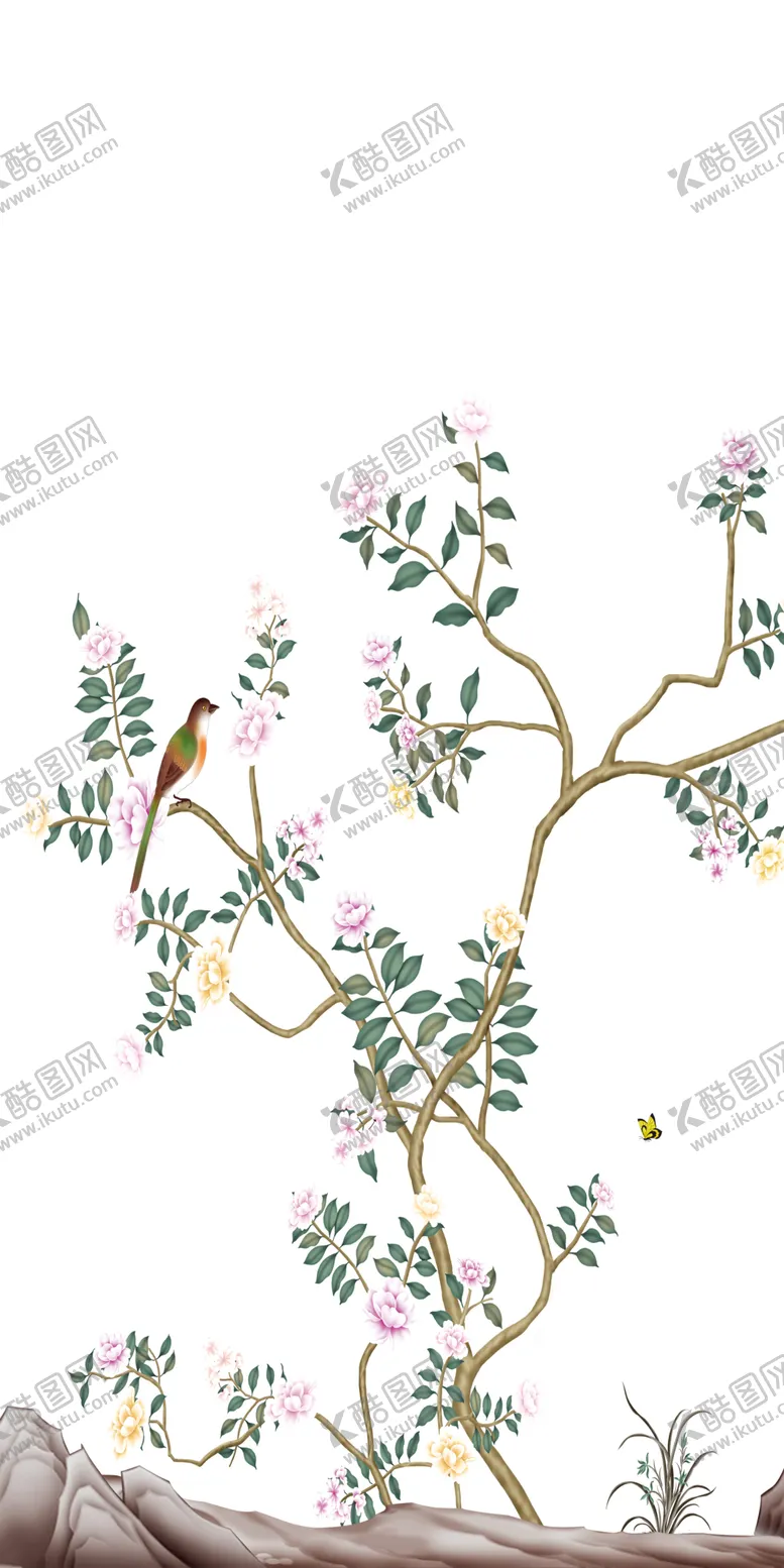 编号：25090101130332411738【酷图网】源文件下载-花鸟图
