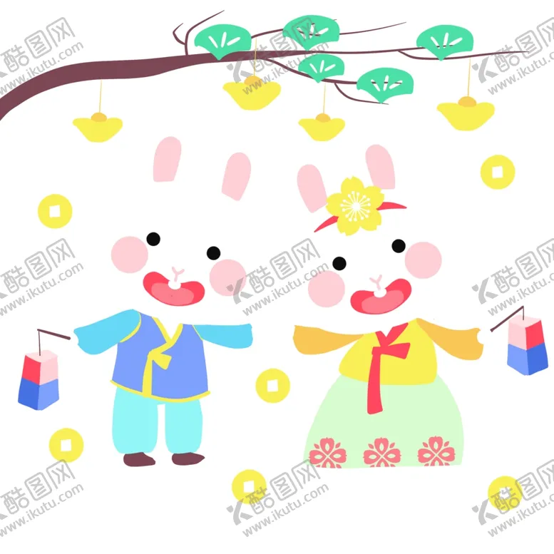 编号：34502512120957239733【酷图网】源文件下载-卡通兔