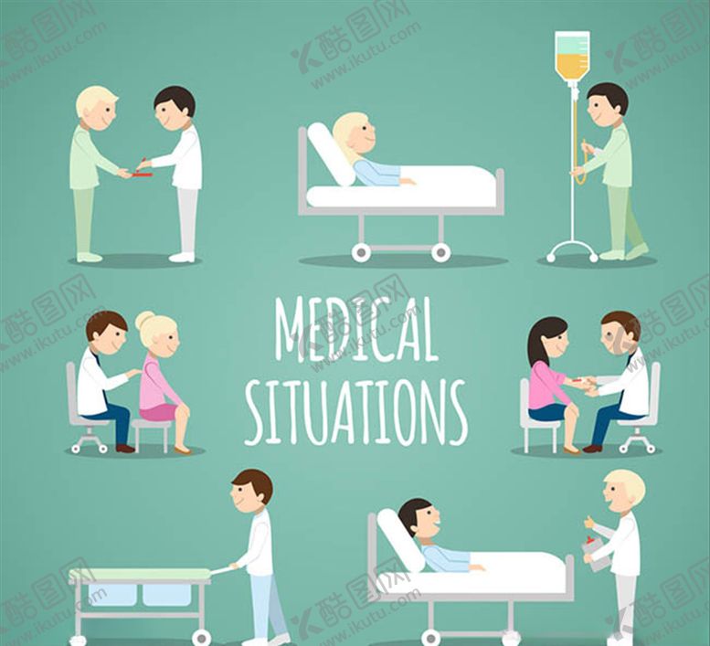 编号：72969909221551301490【酷图网】源文件下载-医疗角色医生设计矢量素材