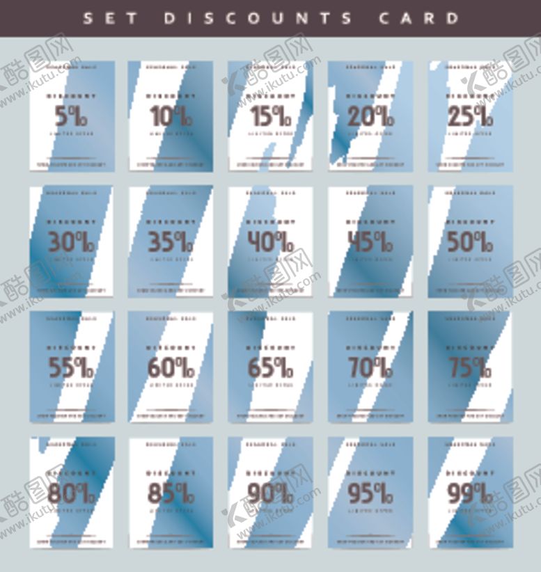 编号：69819910070401053152【酷图网】源文件下载-销售折扣卡