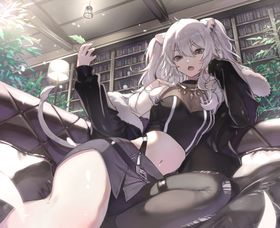 彩色动漫人物插画背景