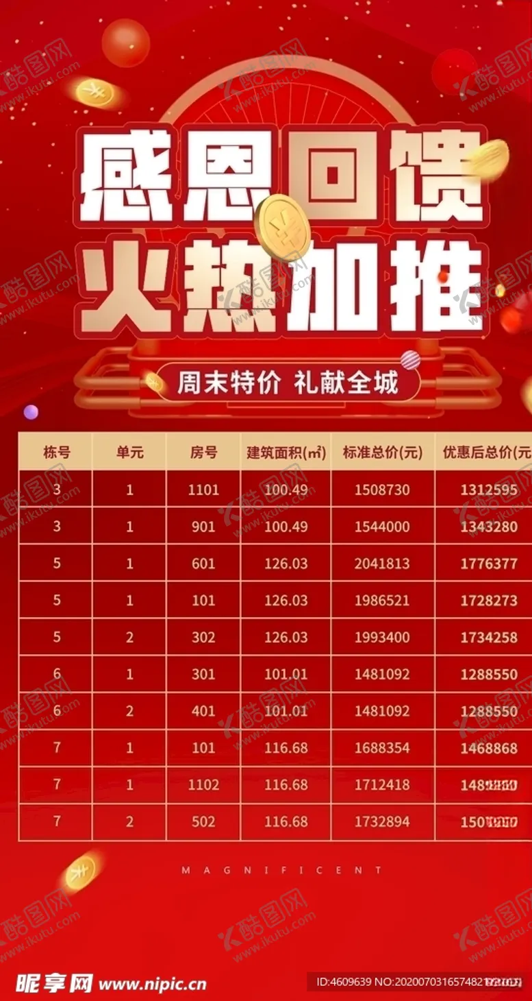 编号：49280905012307311834【酷图网】源文件下载-特价加推