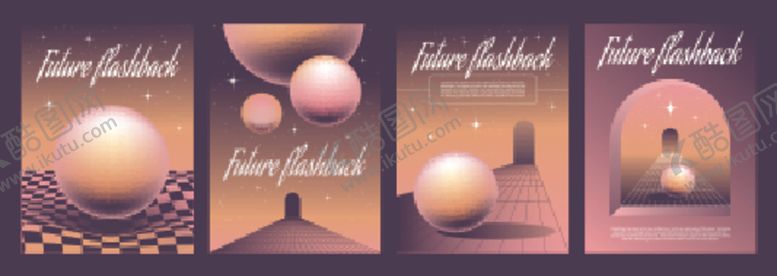 编号：14602304042108137510【酷图网】源文件下载-梦幻紫色系酒杯装饰插画