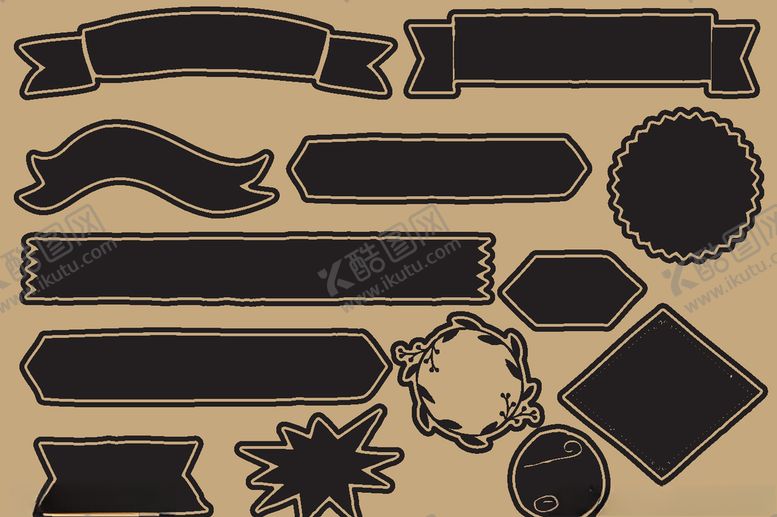 编号：44773309291135516414【酷图网】源文件下载-矢量标签素材