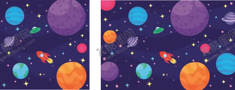 编号：40874706250226197278【酷图网】源文件下载-宇宙插画