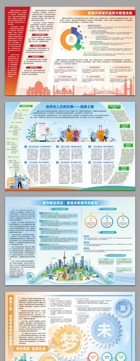 企业科技文化墙背景板