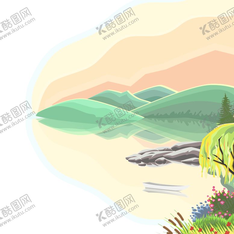 编号：28674009171241471830【酷图网】源文件下载-国画山水 