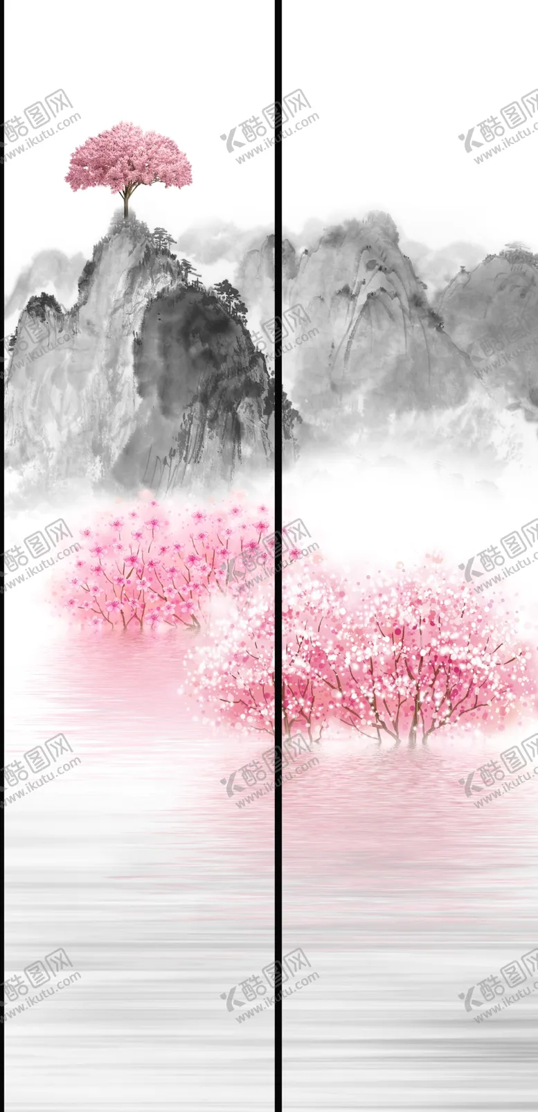编号：77984612070051352286【酷图网】源文件下载-远山水