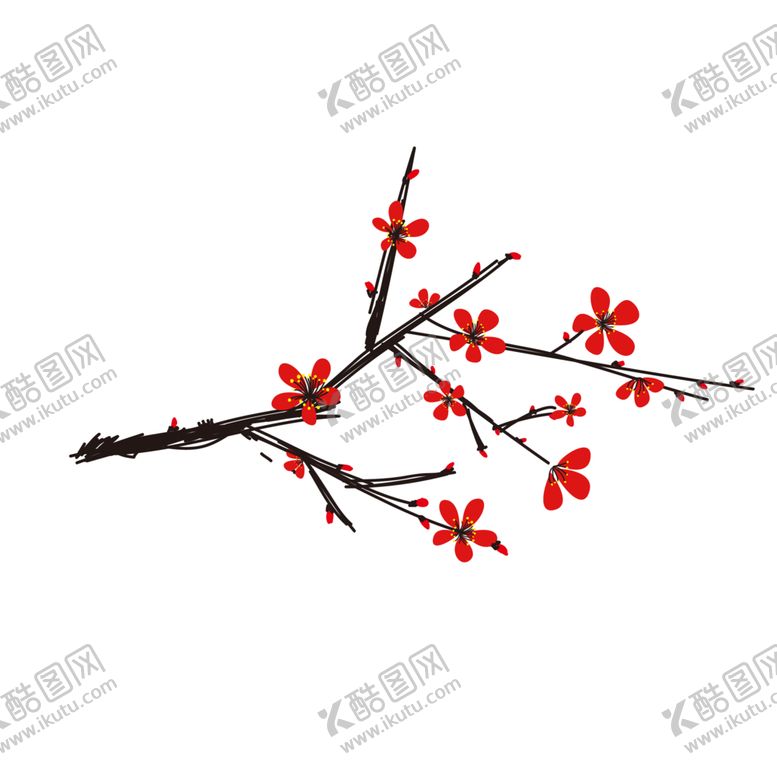 编号：32854705061439027778【酷图网】源文件下载-梅花素材