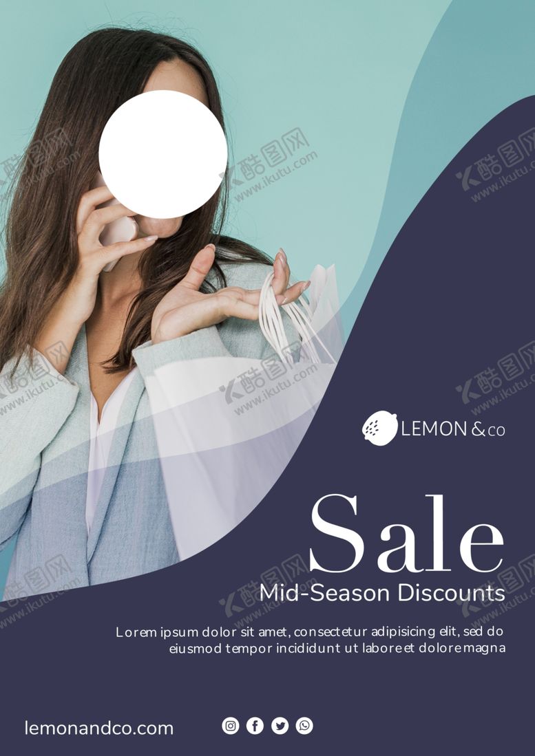 编号：81098910291316406222【酷图网】源文件下载-时装海报