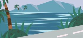 风景插画
