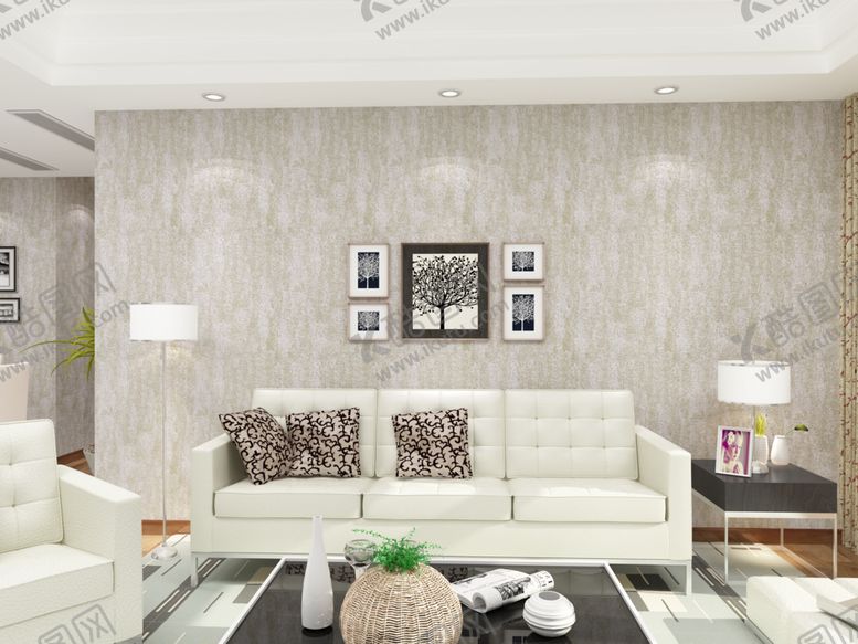 编号：95691604030735269636【酷图网】源文件下载-现代简约风客厅室内场景