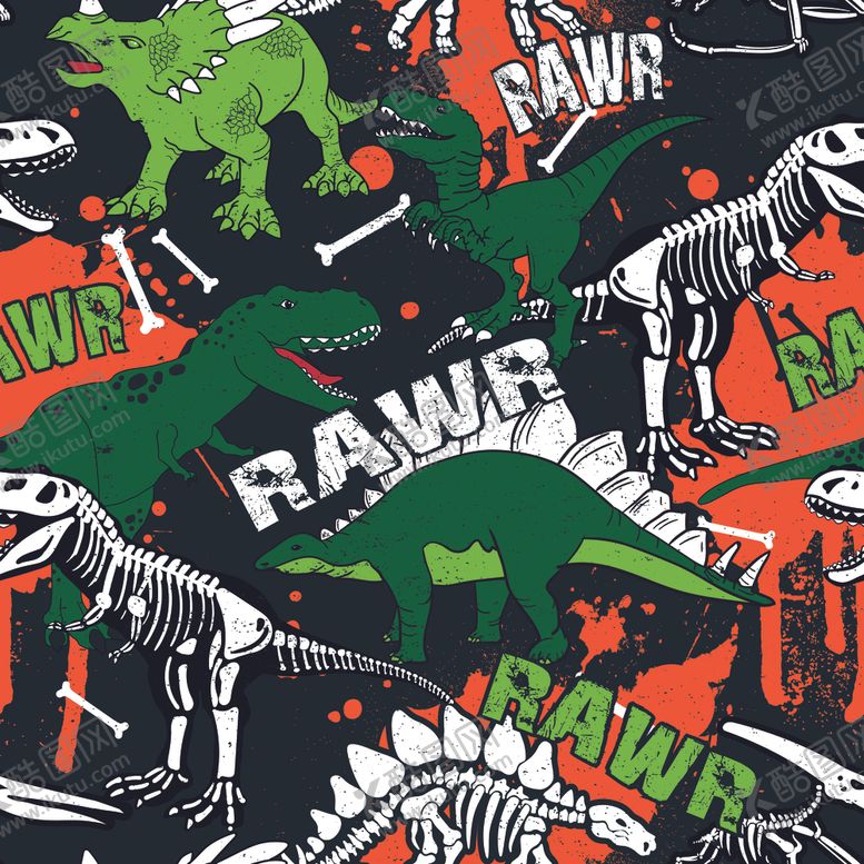 编号：30913409262327435338【酷图网】源文件下载-恐龙