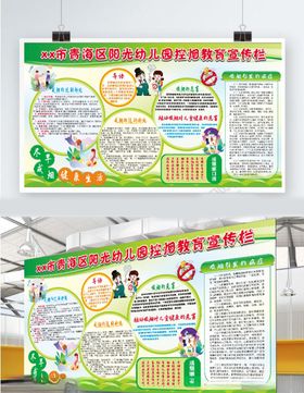 控烟展板