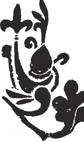 镂空花图案
