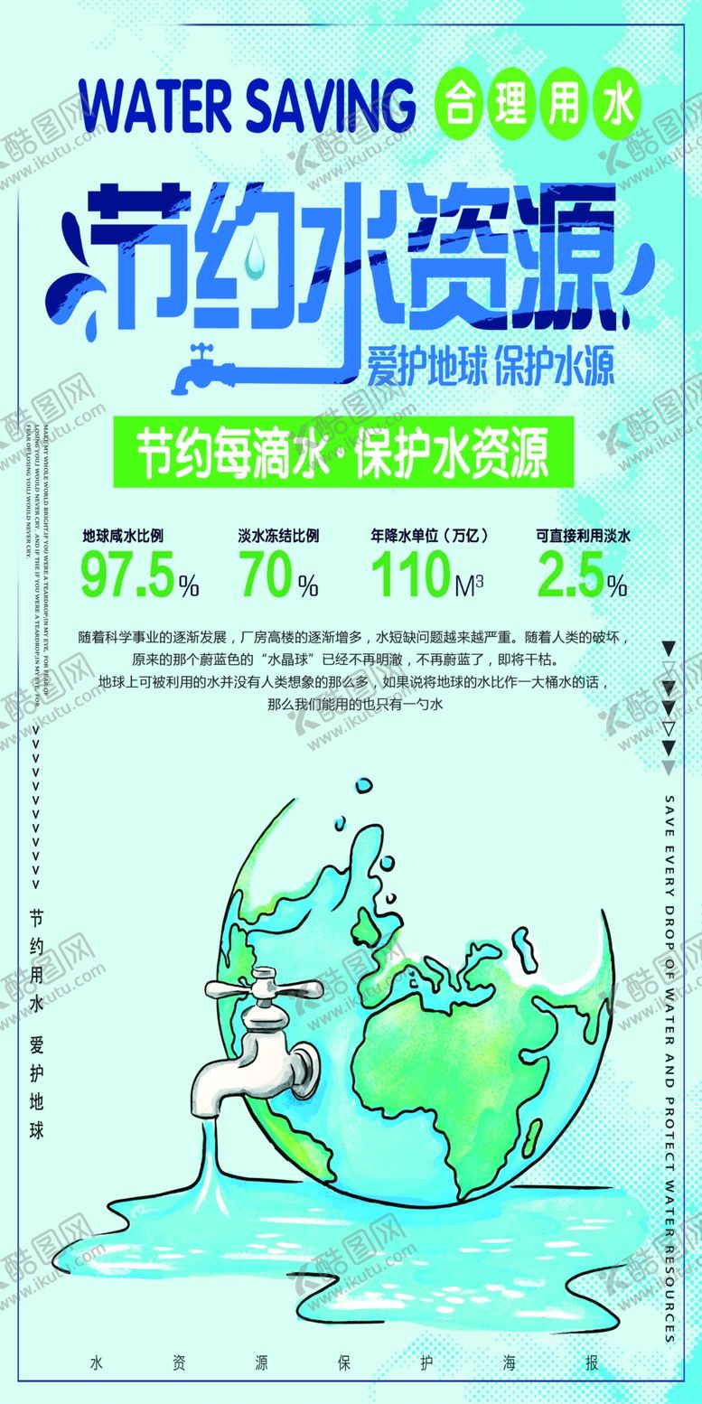 编号：82193710050414075991【酷图网】源文件下载-节约用水