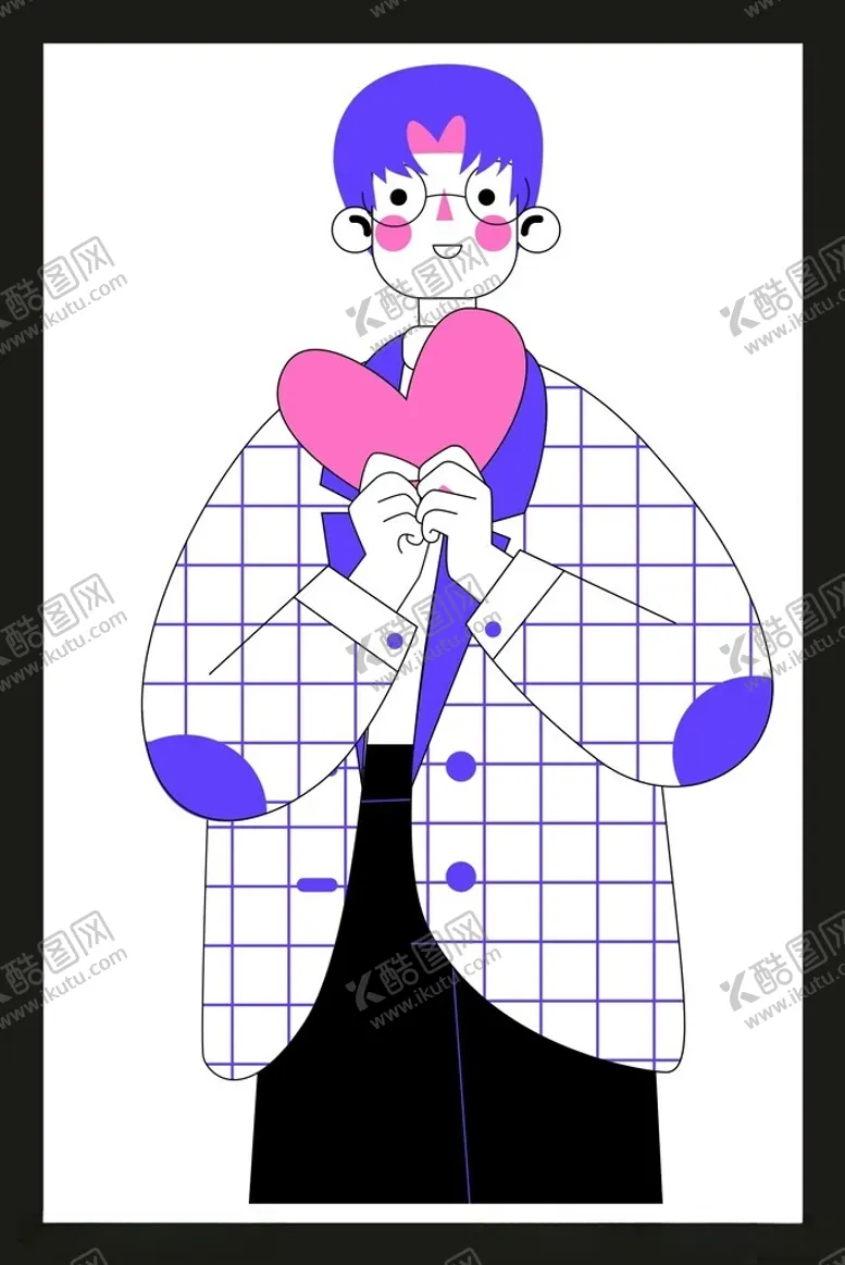 编号：48980801311956393174【酷图网】源文件下载-手绘男人男孩