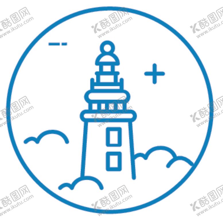 编号：14933409170410391209【酷图网】源文件下载-中国城市地标建筑简笔画