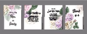 花卉请柬