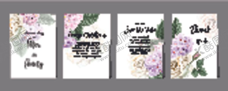 编号：26539010200328354964【酷图网】源文件下载-花卉请柬