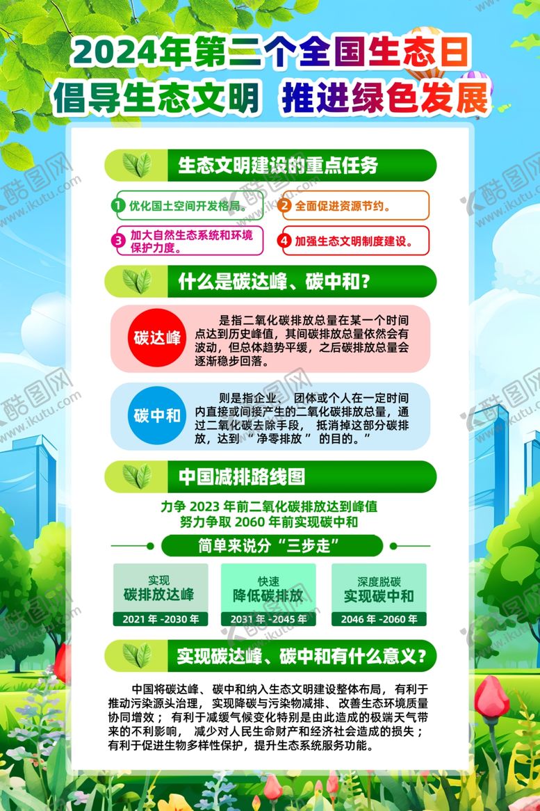 编号：42921902192012262507【酷图网】源文件下载-全国生态日