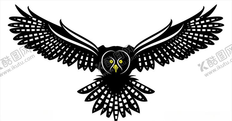 编号：67437309090639239740【酷图网】源文件下载-猫头鹰剪影