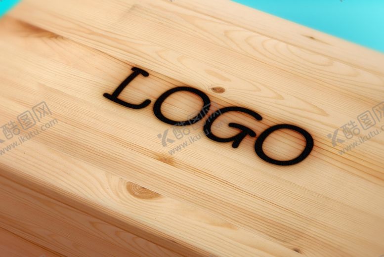 编号：90275510040040013319【酷图网】源文件下载-木头雕刻logo广告样机