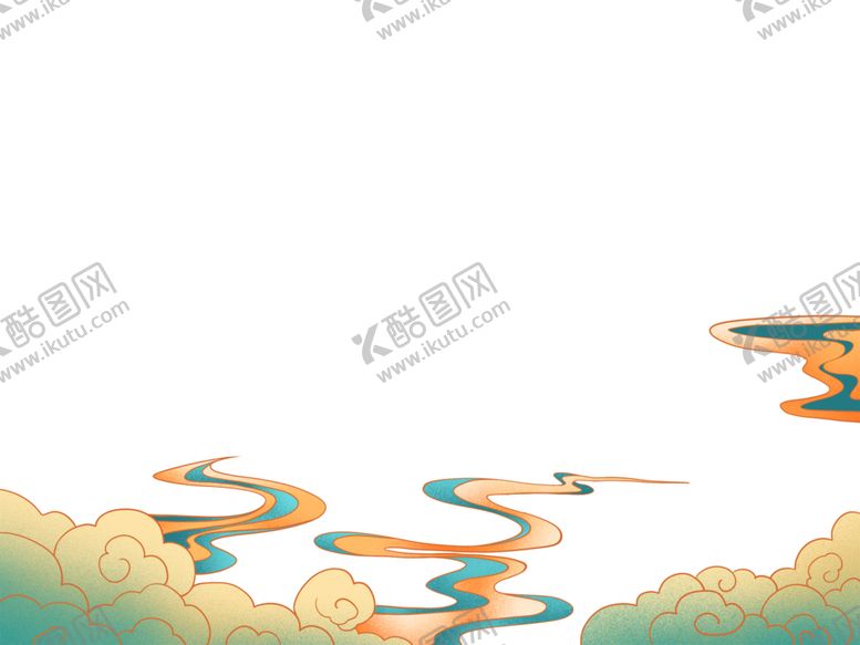 编号：64853705160239136514【酷图网】源文件下载-祥云云朵国风合成海报素材
