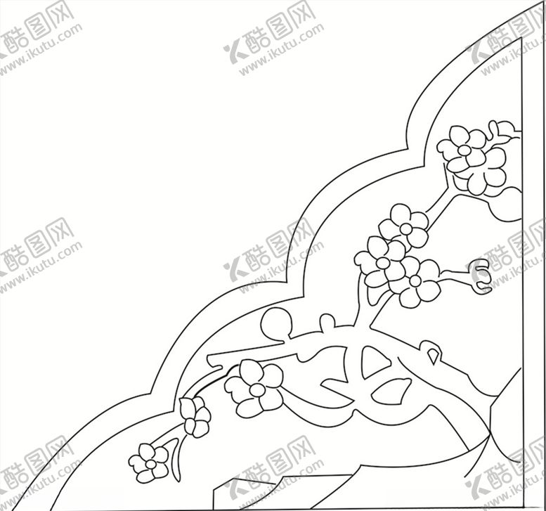 编号：97395507042359058780【酷图网】源文件下载-梅花角花