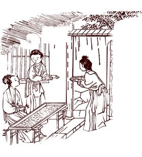 古代人物线稿