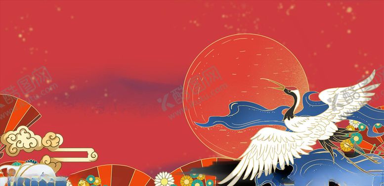 编号：18016405040757583628【酷图网】源文件下载-国潮背景